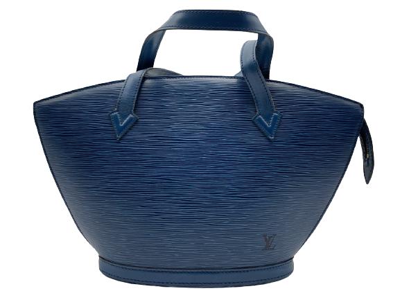 VTG LOUIS VUITTON BLUE EPI ST. JACQUES HANDBAG (1 of 7)