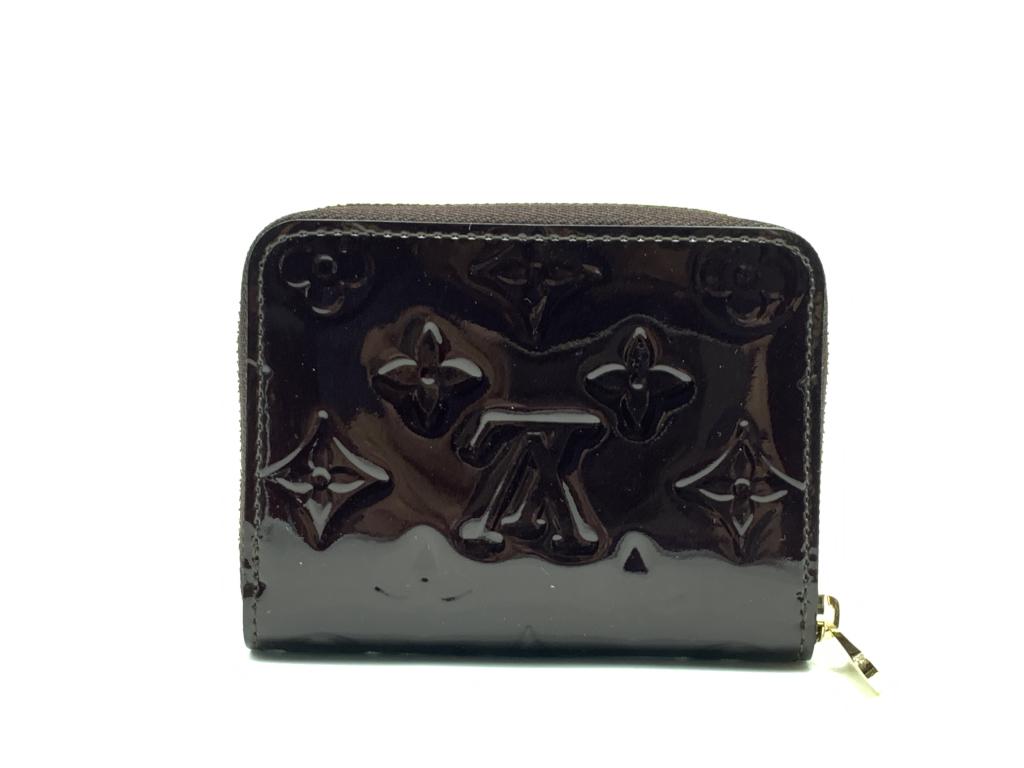 LOUIS VUITTON AMARANTE PATENT ZIPPY COIN PURSE (1 of 4)