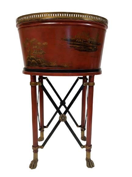 THEODORE ALEXANDER  DIRCTOIRE STYLE PLANTER 28" (1 of 6)