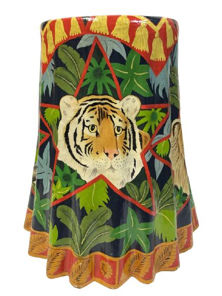 VINTAGE STRATA GROUP JUNGLE SPREE SIDE TABLE (1 of 8)