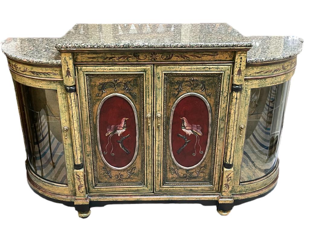 VTG THEODORE ALEXANDER STYLE CONSOLE BUFFET 60" (1 of 9)