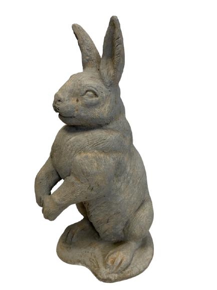 HOUSE PARTS INC,  STONE GARDEN RABBIT STATUE 19" (1 of 4)
