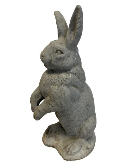HOUSE PARTS INC,  STONE GARDEN RABBIT STATUE 19" (1 of 5)