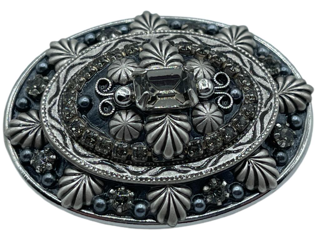 NICHAEL GOLAN VTG SILVER BROOCH (1 of 3)