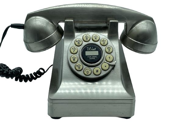 CROSLEY ROTARY STYLE PUSH BUTTON TELEPHONE (1 of 6)