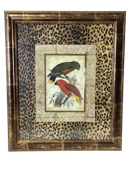 VINTAGE SAFARI STYLE WALL ART PRINT 24" (1 of 4)
