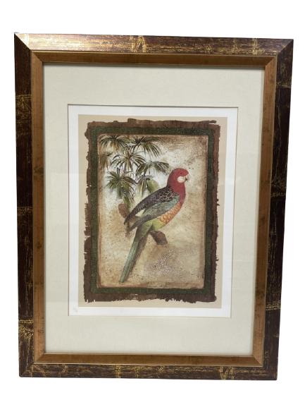 VINTAGE SAFARI STYLE WALL ART PRINT 19" (1 of 3)