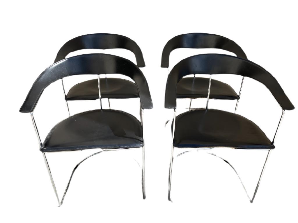 Mid Century Arrben Ursula Chair Set Of Vintage Italian Arrben