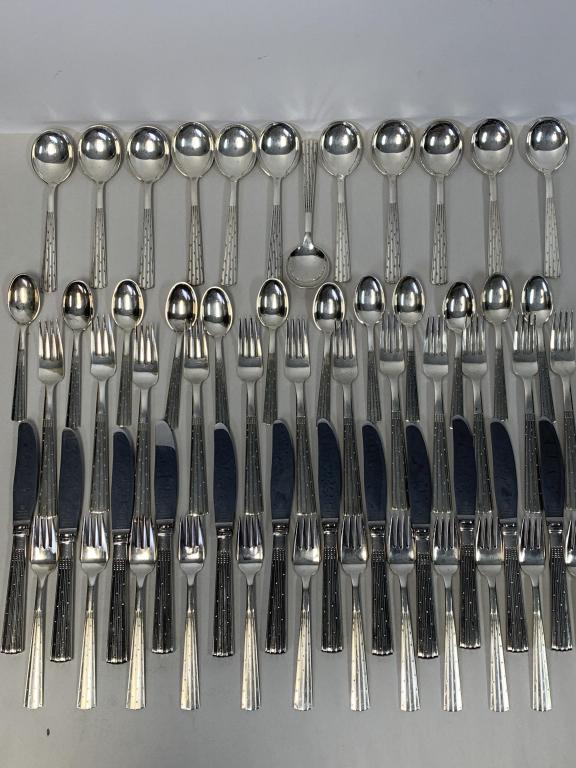 ORLA VAGN MORGENSENS STERLING SILVER FLATWARE (1 of 10)