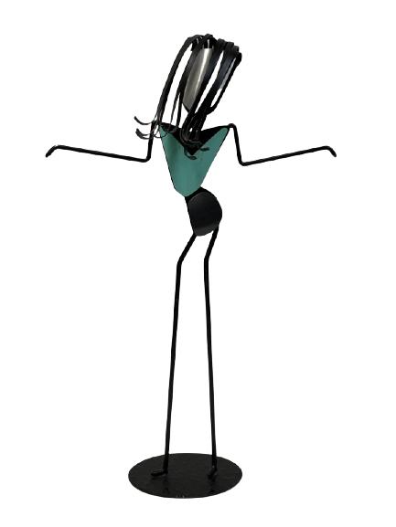 STEVE CAMBRONNE BATHROOM CADDY SCULPTURE 27" (1 of 4)