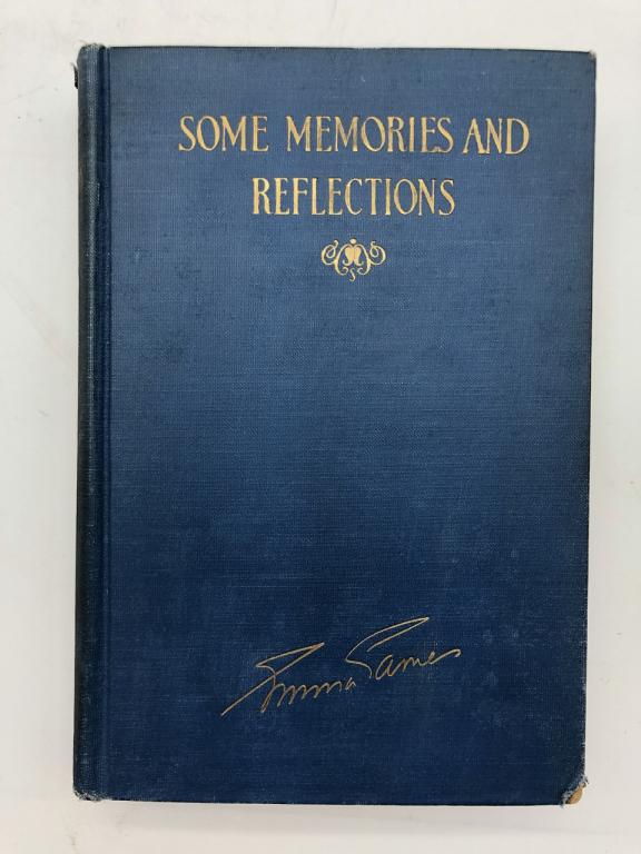 "SOME MEMORIES AND REFLECTIONS" SIGNED BOOK (1 of 11)