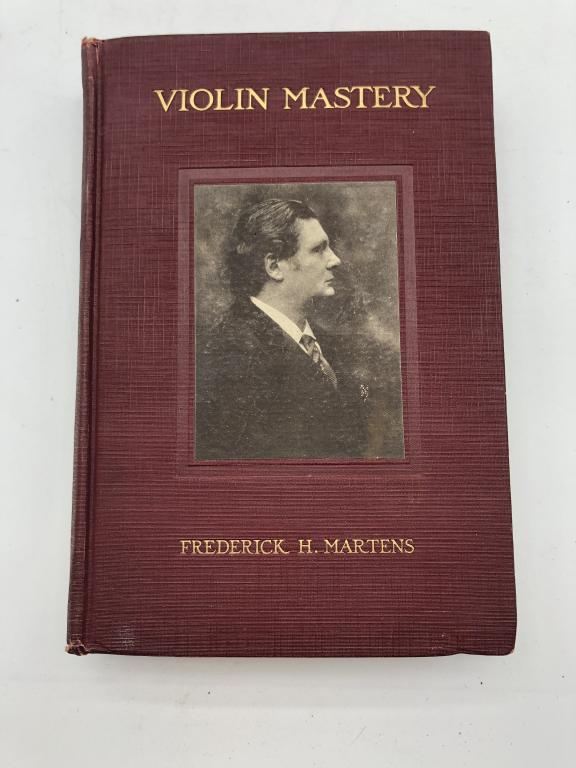 "VIOLIN MASTERY" SIGNED HARDCOVER BOOK (1 of 7)