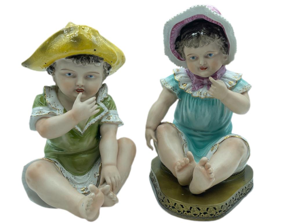 VINTAGE LARGE PIANO BABIES (1 of 3)