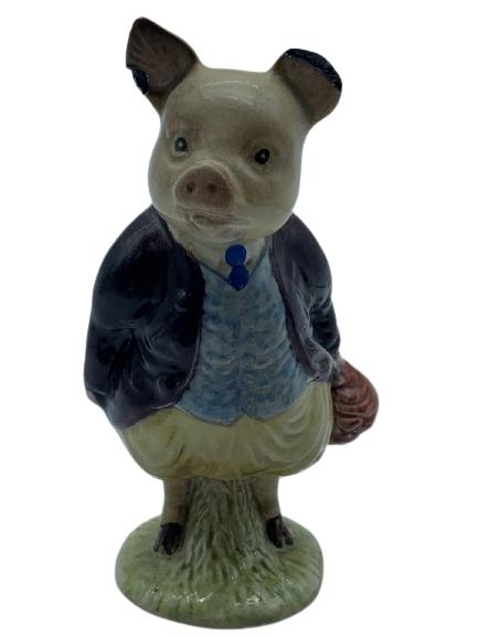 VTG BEATRIX POTTERS "DIGLAND BLAND" FIGURINE: VTG BEATRIX POTTERS "DIGLAND BLAND" FIGURINE -BESWICK ENGLAND