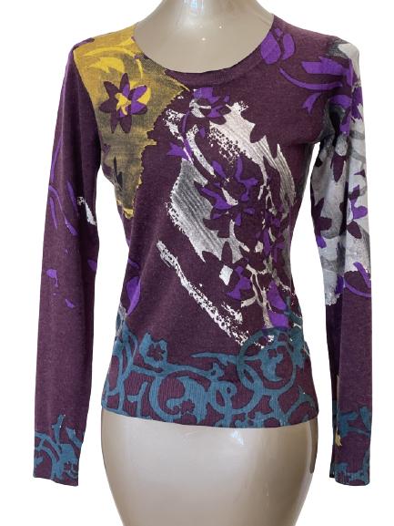ETRO ITALY DESIGNER SWEATER SZ 42 (1 of 4)