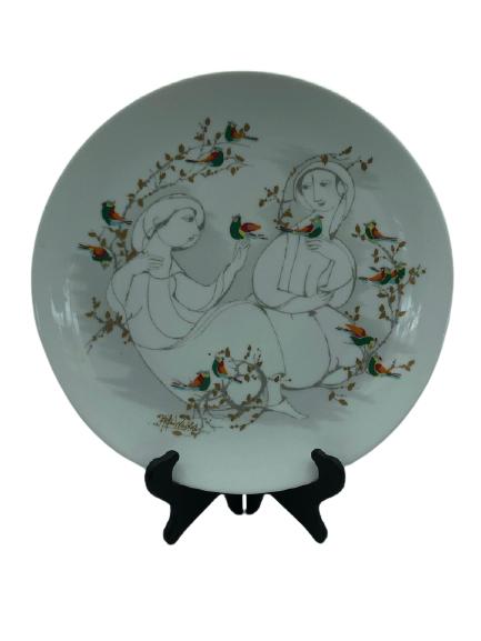 VINTAGE ROSENTHAL STUDIO DECORATIVE PLATE 13" (1 of 4)