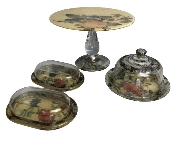 LOT OF LESLIE ROY HANDMADE ENTERTAINING ITEMS (1 of 5)