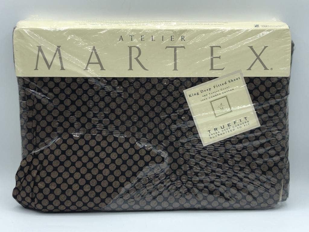 NEW!  MARTEX TRUE FIT KING FITTED SHEET (1 of 1)