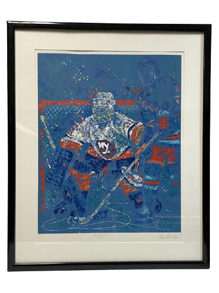 NY ISLANDERS BILLY SMITH HOCKEY GOALIE PRINT 46" (1 of 7)