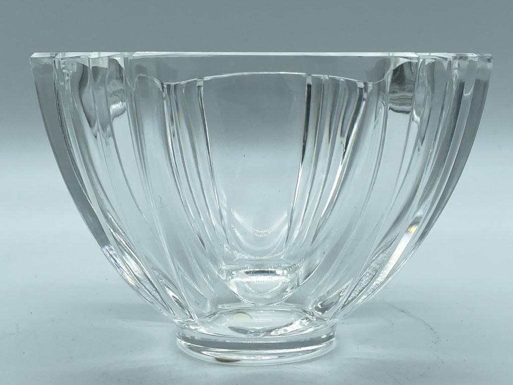 VINTAGE KOSTA BODA CRYSTAL GLASS BOWL  5.5" (1 of 4)