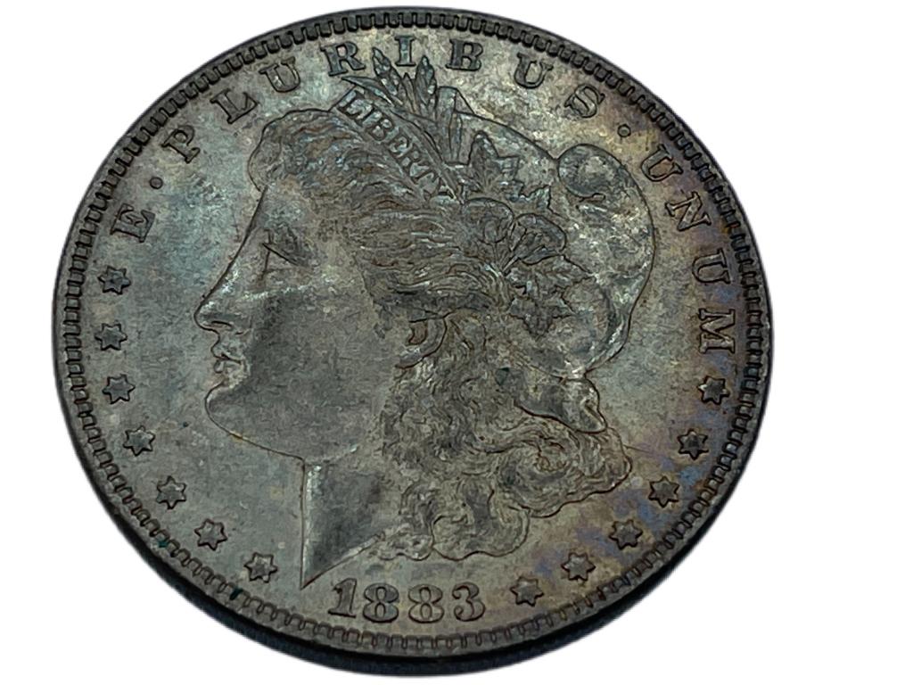 1883 SILVER MORGAN DOLLAR: 1883 SILVER MORGAN DOLLAR