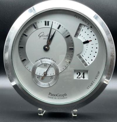 RARE GLASHUTTE PANOGRAPH WALL CLOCK 15" (1 of 2)