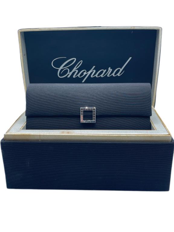 CHOPARD BLACK EVENING BAG CLUTCH IN ORG BOX (1 of 5)