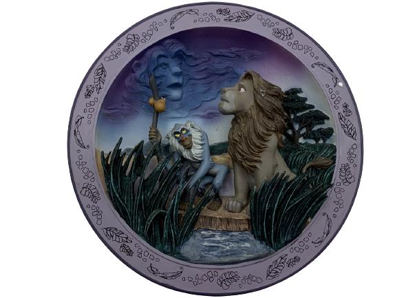 "THE LION KING"  WALT DISNEY LIMITED EDITION PLATE (1 of 7)