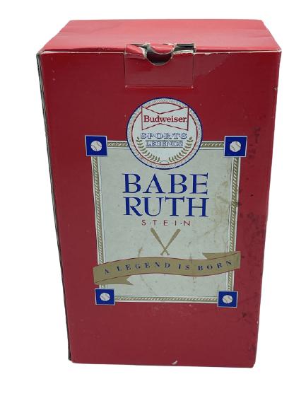 COLLECTIBLE BABE RUTH BUDWEISER BEER STEIN (1 of 2)