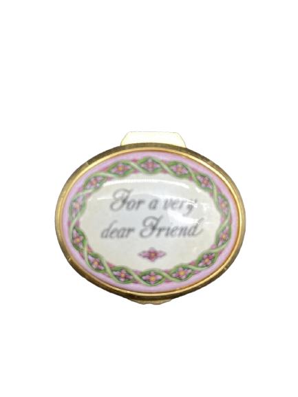 HALCYON DAYS ENGLAND ENAMEL PILL NOVELTY BOX (1 of 5)