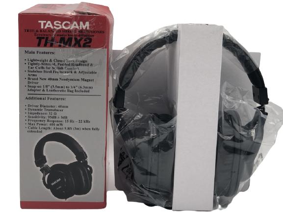 TASCAM TH-MX2 MIXING STUDIO HEADPHONES (1 of 1)