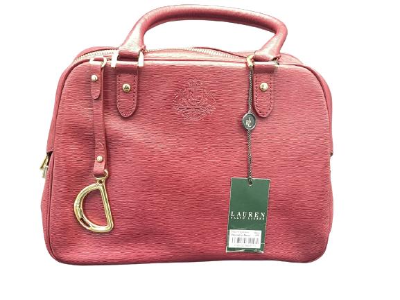 RALPH LAUREN NEWBURY GARNET HANDBAG NWT (1 of 3)