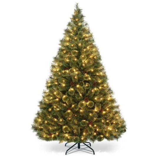 HUNTER FIR CHRISTMAS TREE IN ZIP STORAGE BAG 6.5' (1 of 1)