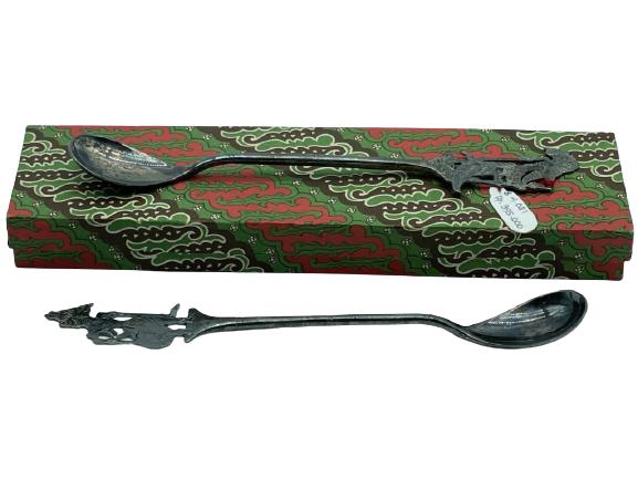 VTG BALI STERLING SILVER SALT & PEPPER SHAKERS 48G (1 of 5)