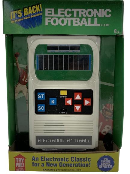 Coleco electronic best sale quarterback original price