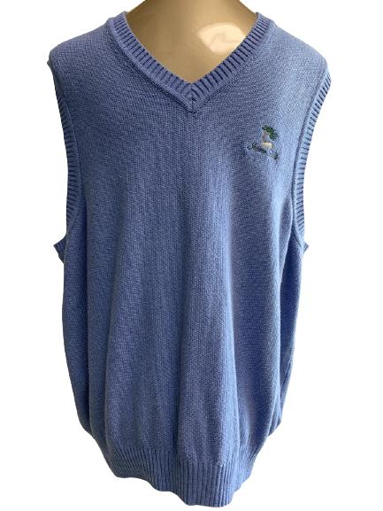 BOBBY JONES 100% COTTON VEST SZ XL: BOBBY JONES 100% COTTON VEST SZ XL -VERY GOOD PREOWNED CONDITIONEstimate: 40.00 - 80.00 USD