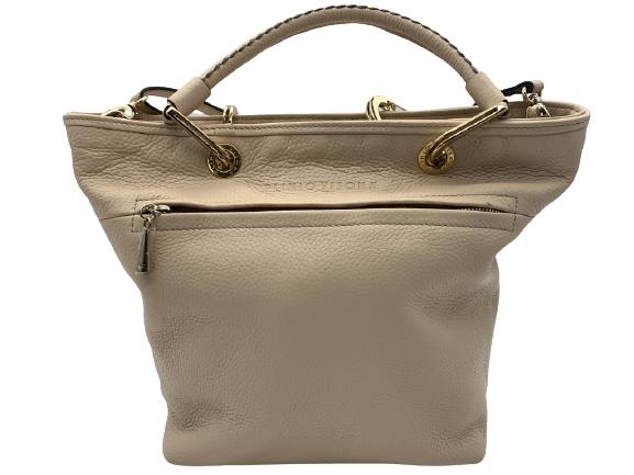 NEW PLINIO VISONA LEATHER TOTE BAG (1 of 9)