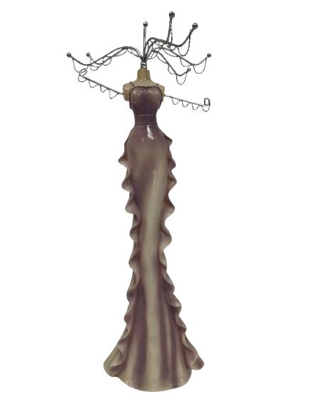 VINTAGE DECO STYLE DRESS JEWLRY HANGER 18" (1 of 5)