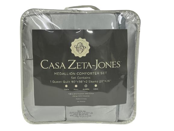 NEW! QUEEN SIZE CASA ZETA JONES COMFORTER SET (1 of 3)
