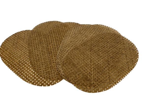 8 VINYL COATED WICKER WEAVE PLACEMAT SETTINGS (1 of 2)