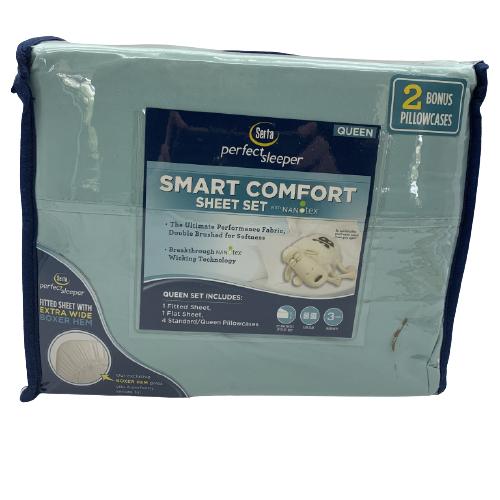 SERTA SMART COMFORT QUEEN SHEET SET NEW! (1 of 3)
