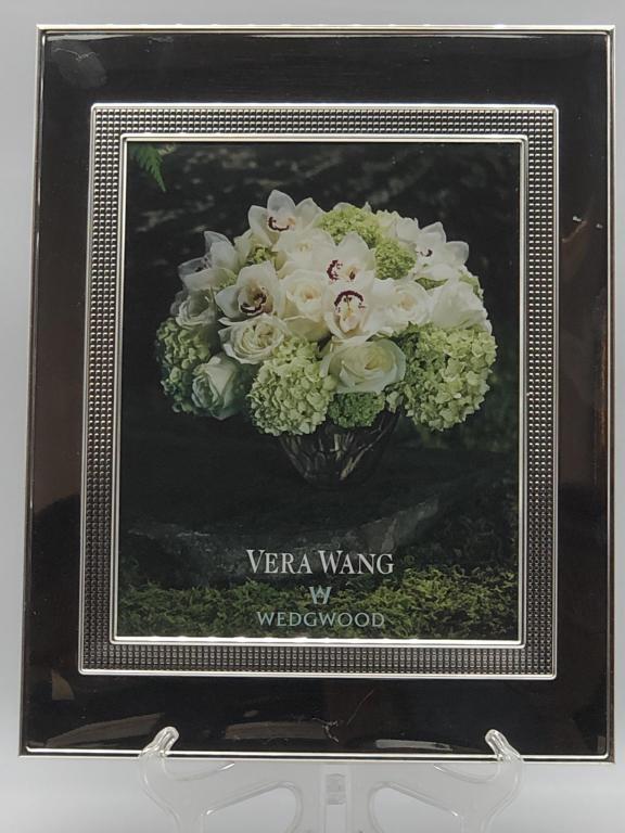VERA WANG WEDGWOOD SILVER PLATED 8X10 FRAME (1 of 5)