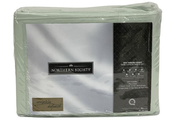 NEW! NORTHERN NIGHTS 6 PIECE QUEEN SHEET SET (1 of 2)