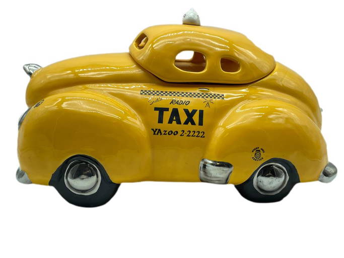 1978 APPLEMAN SIGNED NYC TAXI CAB COOKIE JAR 14" Jan 01, 2022