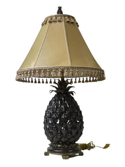VINTAGE CASTILIAN PINEAPPLE TABLE LAMP (1 of 5)