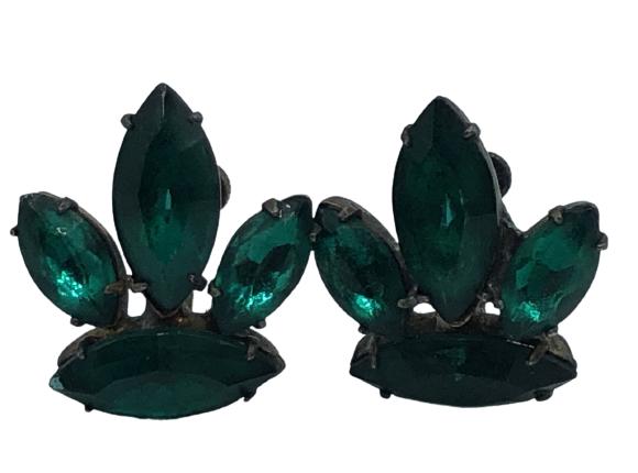 STERLING SILVER DIAMOND-SHAPED EARRINGS (1 of 4)