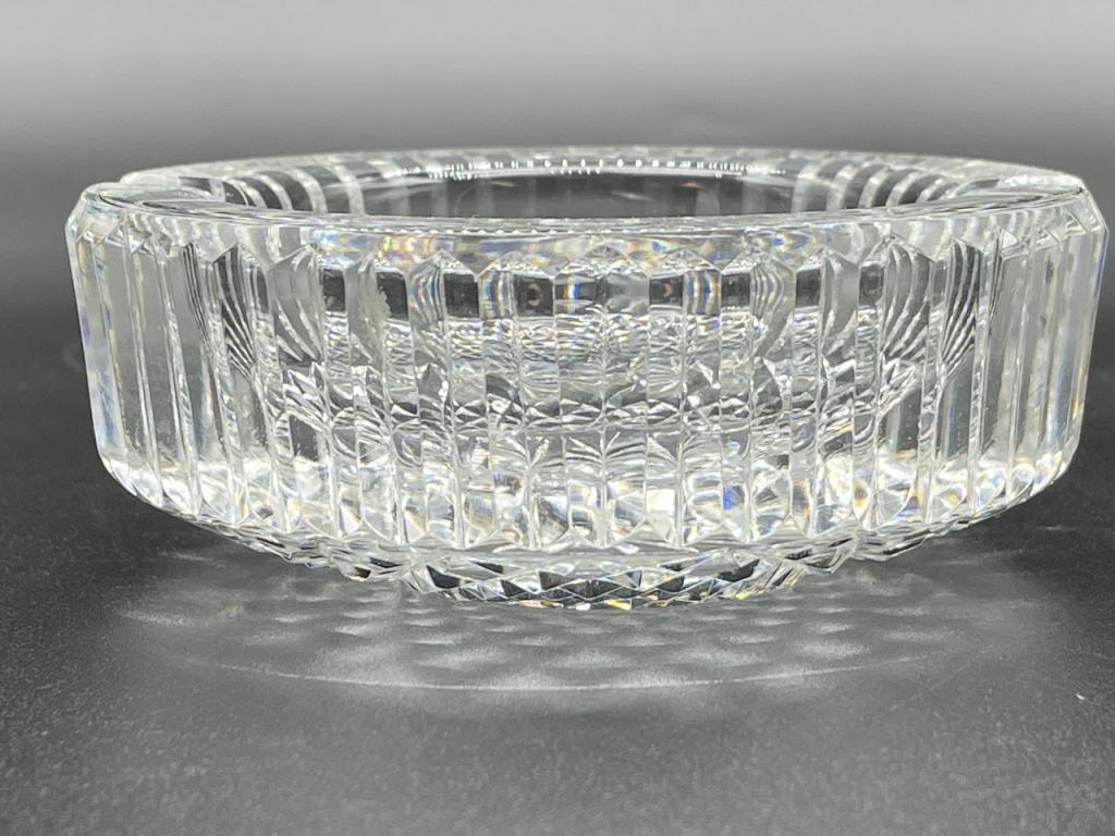 VINTAGE WATERFORD CRYSTAL LISMORE  ASHTRAY 4" (1 of 5)