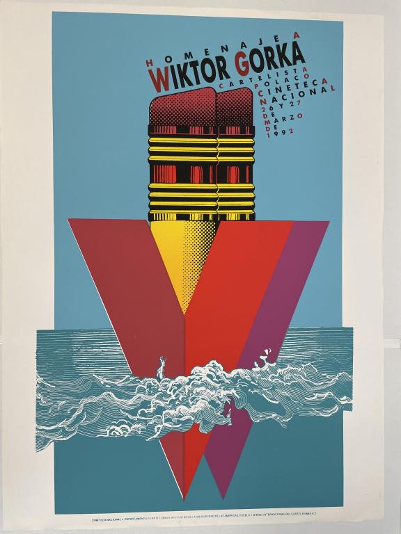 WIKTOR GORKA SERIGRAPH POSTER PRINT 37.5" (1 of 2)