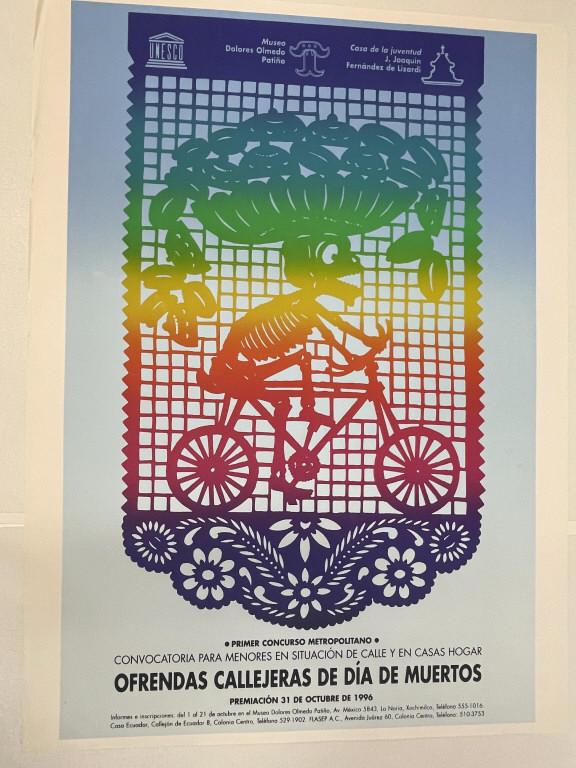 DIA DE MUERTOS OFRENDAS SERIGRAPH POSTER PRINT 37" (1 of 2)