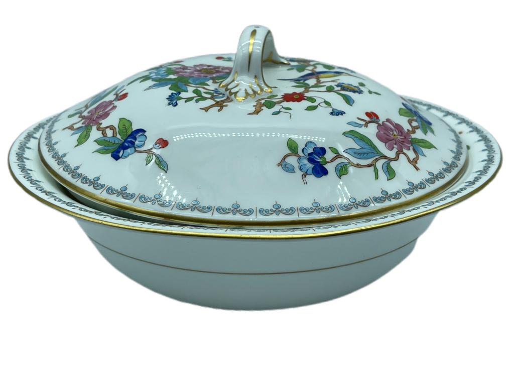 AYNSLEY "PEMBROKE" CHINA COVERED CASSEROLE DISH (1 of 5)